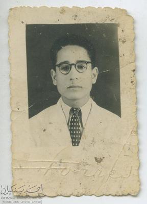 Portrait Ahmed Benkirane Paris 1947